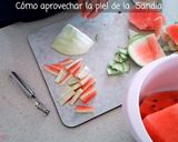 Foto del paso 2 de la receta Snack de Corteza de Sandía Encurtida