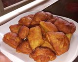 A picture of step 6 of Mandazi.