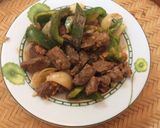 Hình bước làm 5 của món Bò lúc lắc