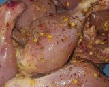 A picture of step 1 of Fry crispy chicken.