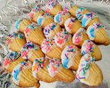 Foto del paso 4 de la receta: Galletas de mantequilla decoradas con motivo sirenas