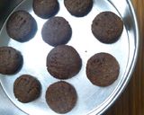 A picture of step 9 of Atta cookies 🍪 without oven.