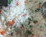 A picture of step 3 of Carrot peas pulao.