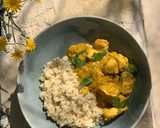Foto del paso 7 de la receta: Pollo al curry fit con bulgur