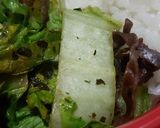 Foto del paso 4 de la receta: Pak choi salteado con hongos y arroz