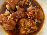 Giò heo xào sả ớt