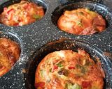 A picture of step 6 of Breakfast Egg Muffins.