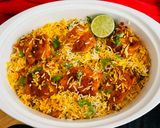 A picture of step 11 of Fried Fish Dum Biryani.