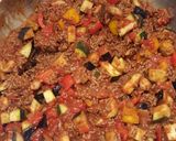 A picture of step 3 of Lasagne.