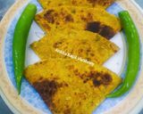 A picture of step 5 of Tofu Stuffed Paratha.