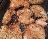 Foto del paso 5 de la receta: Milanesa de pollo parmesano sobre pasta pomodoro