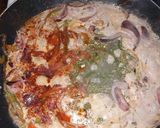 Foto del paso 4 de la receta: Fideos con vegetales y calamar a la crema! Fácil y rápido