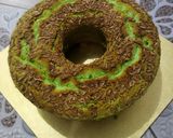 Foto langkah ke 12 dari resep Bolu Pandan Jadul dengan Daun pandan dan daun Suji.
