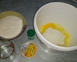 Foto langkah ke 1 dari resep Bolu kukus mekar 1 telur no sprite.