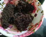 A picture of step 1 of Oreo chocolate mud.