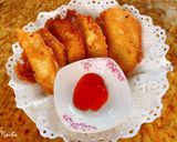 Hình bước làm 3 của món Sa kê chiên bột