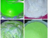 Foto langkah ke 3 dari resep Ogura pandan.