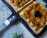 Une image de l'étape 5 de Toast antigaspillage 🥪accompagné de salade.