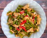 Foto langkah ke 10 dari resep Tempe Buncis Bumbu Belacan.