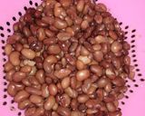 A picture of step 1 of Red beans salad.