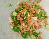 Foto langkah ke 2 dari resep Sawi Tempe Bumbu Kecap.