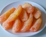 Hình bước làm 1 của món Gỏi BƯỞI tai heo