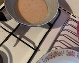 Foto del passaggio 2 della ricetta Palacinche integrali al cacao con banana e crema alla nocciola✨🥠🍫🍌