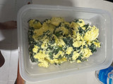 Desayuno con espinacas