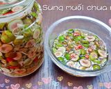Hình bước làm 2 của món Sung muối chua ngọt