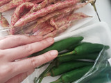 Tumis kacang merah ati ampela cabe ijo