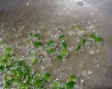 A picture of step 2 of Methi aloo.
