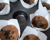 Foto del paso 3 de la receta: Muffins chocolatosos