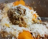 A picture of step 5 of Spicy Beef Biryani.