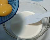 Foto langkah ke 1 dari resep Creme brulle (rasa pandan).