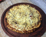 Foto del paso 6 de la receta: Pizza rellena a mi manera 🍕🍕🍅🍅