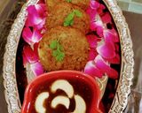 A picture of step 6 of Kuttu kachori.