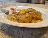Foto del paso 12 de la receta: Albóndigas de merluza en salsa de ajo y perejil