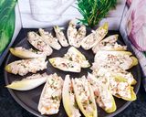 Une image de l'étape 3 de Endives apéritives thon et surimi😋.