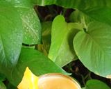 A picture of step 2 of Mango shake.