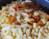 A picture of step 5 of Chicken spicy pasta.