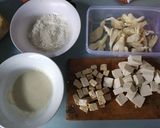 Foto langkah ke 1 dari resep Cah Tahu Tempe Jamur Saus Tiram.