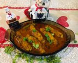 A picture of step 5 of Chicken 🐔 seekh kabab curry.