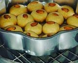 A picture of step 4 of Nankhatai.