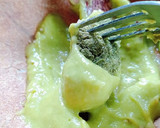 Foto del paso 5 de la receta: Falafels de lentejas y espinacas con salsa de aguacate🥑 y mango