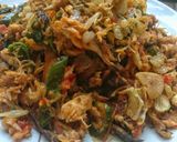 Foto langkah ke 4 dari resep Suwir tongkol kemangi.