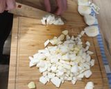 Lokše-Burgonyalepény kacsamájjal és alma csatnival (chutney) recept fázis 1 fotója