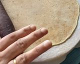 A picture of step 12 of Puran poli.