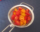 A picture of step 1 of Savory Cherry Tomato Tart.