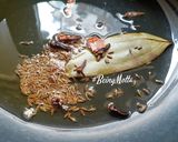 A picture of step 3 of Beetroot Rice.