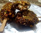 A picture of step 5 of Homemade nutty popsicles.